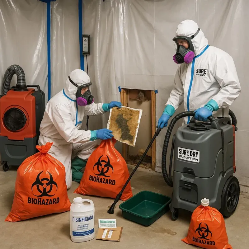 Contaminated Water Handling Protocols process in White Sulphur Springs, WV