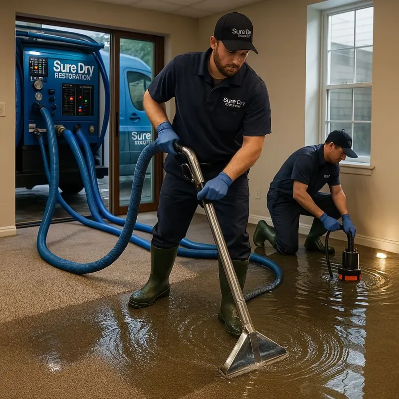 Water Extraction and Removal process in White Sulphur Springs, WV
